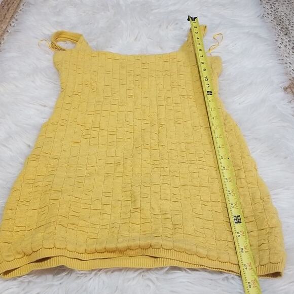 NWOT FP Beach Mustard Yellow Mini Dress - Picture 9 of 9